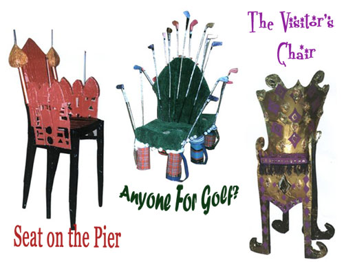 Seat on the Pier, Anyone for Golf, The Visitor's Chair